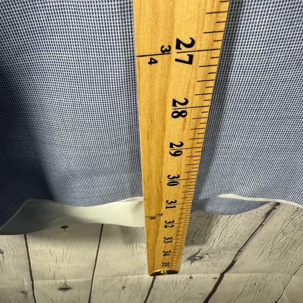 Light Blue Men's Two-Button Blazer - Classic Tailored Style